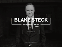 Tablet Screenshot of blakesteck.com